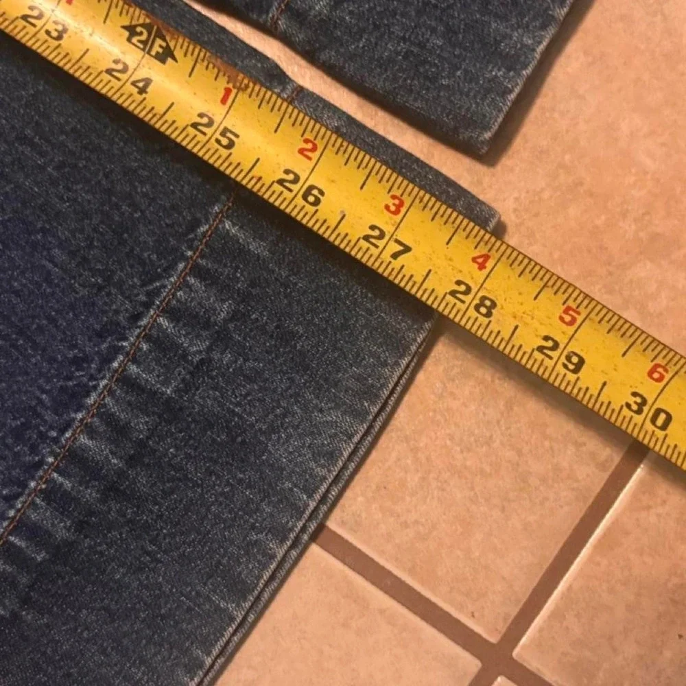 Vintage bill bass bootcut Navy blue carpenter jeans Size 30x30